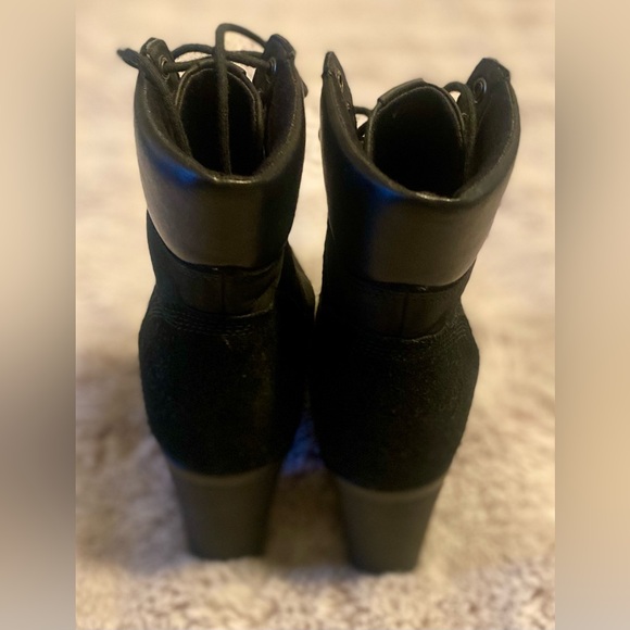 Womens Timberland Allington Heights Boots - Black - Picture 1 of 6